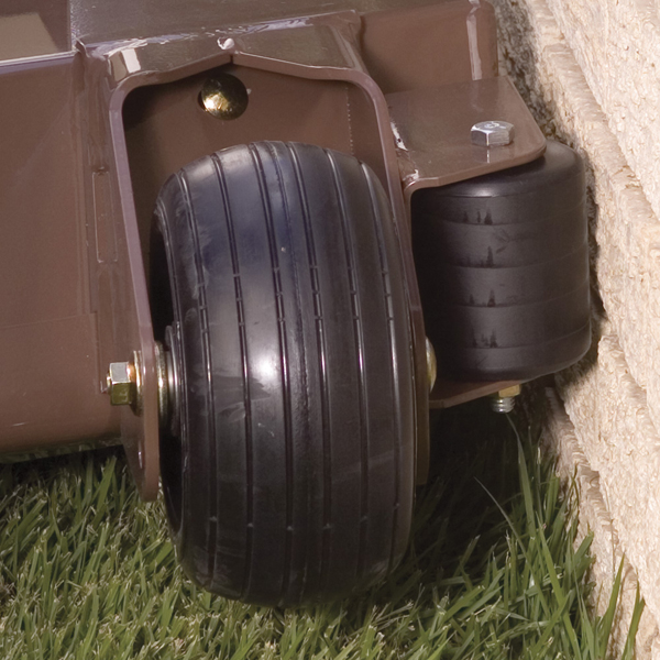 4-Pack Grasshopper Mower Deck Roller Kit With Hardware – 3" Diameter (426122, 902284)